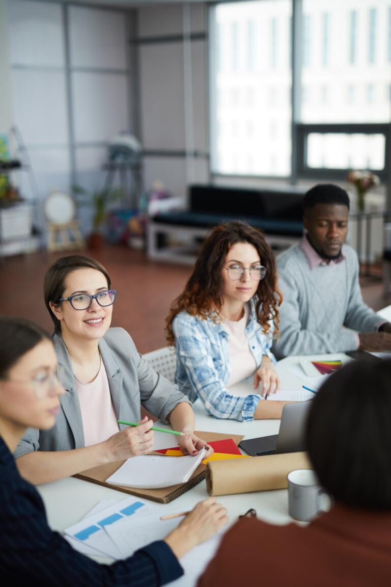 Business People in Meeting