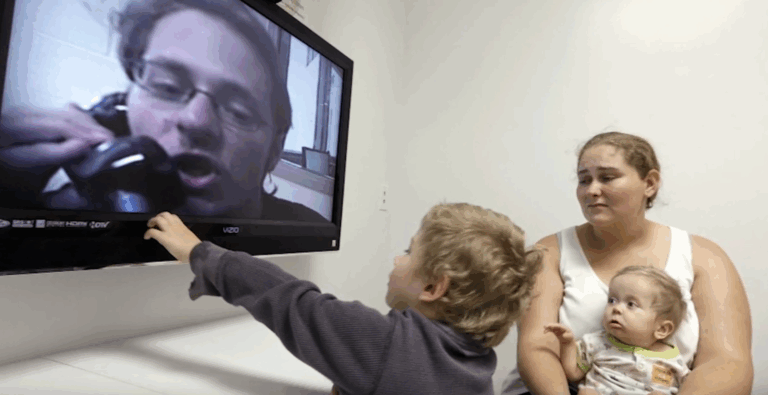documentary children talking to parent in prison