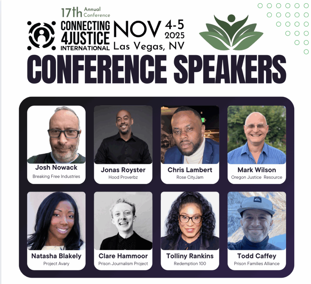 connecting 4 justice 2025 speakers