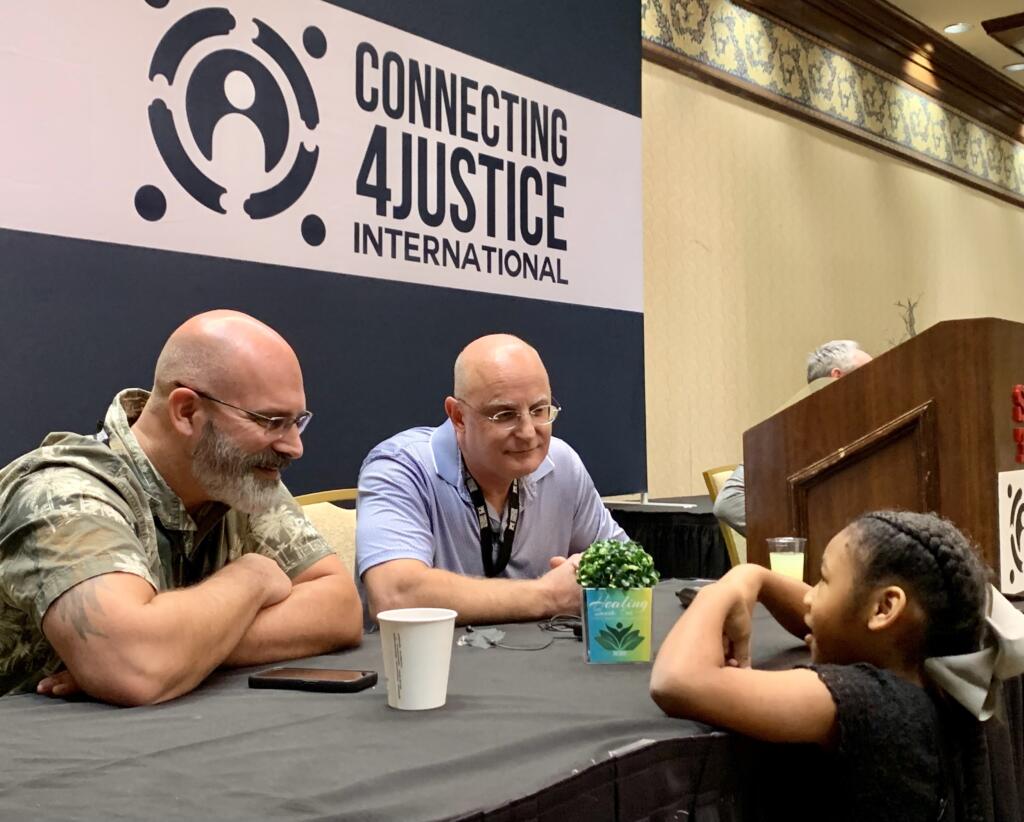 Kyle Mark and McKenna, Connecting 4 Justice