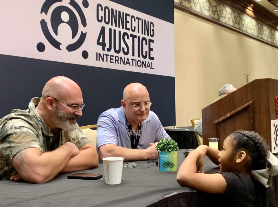 Kyle Mark and McKenna, Connecting 4 Justice